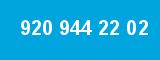 920 944 22 02 920 944 22 02